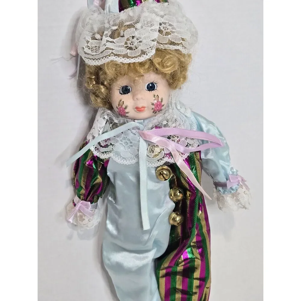 Vintage Porcelain Clown Doll | 15